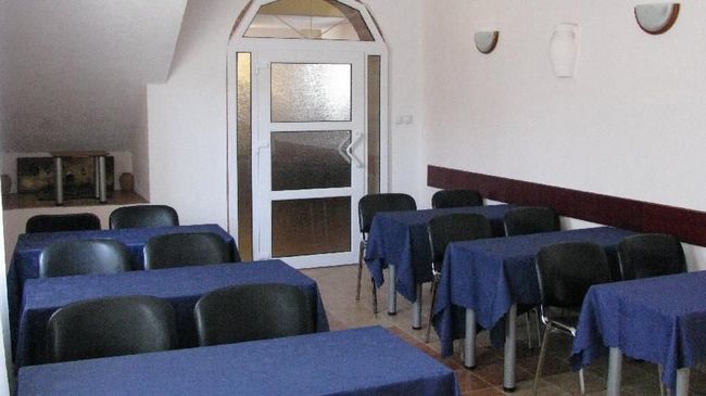 Hotel Vergina スコピエ レストラン 写真